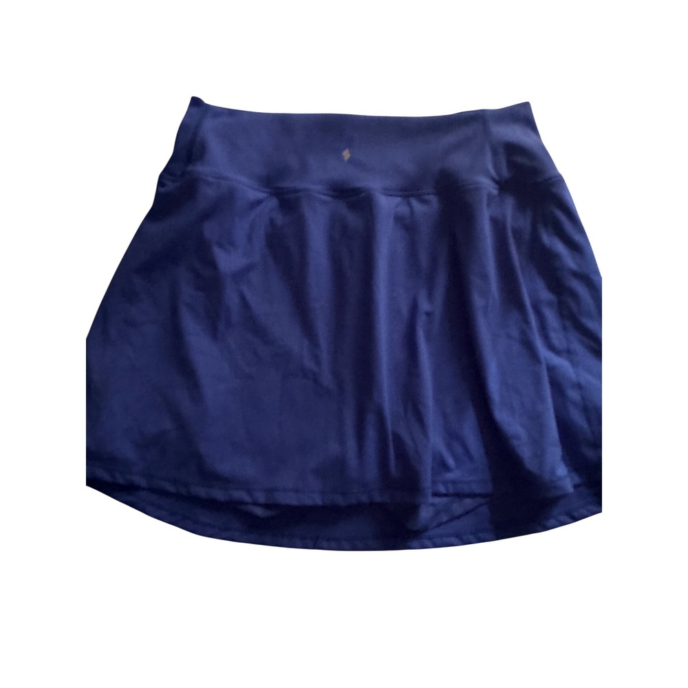 Sothfeel Womens Royal Blue Athletic Skort Active Tennis Golf Skirt Size L NWT